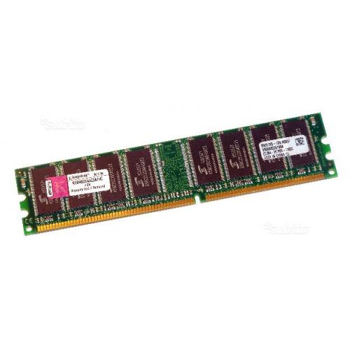 Coppia Memorie RAM 2x1GB DDR400 Kingston