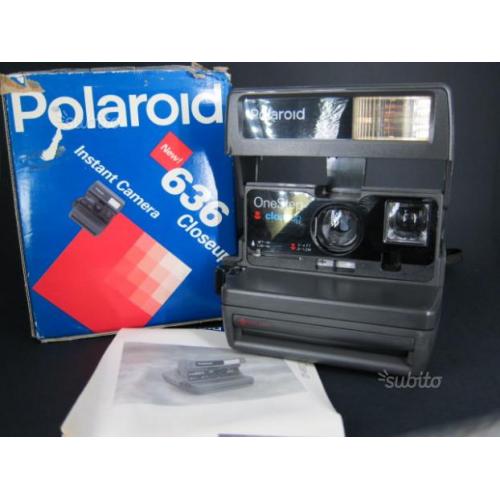 Polaroid istantanea modello 636 Closeup