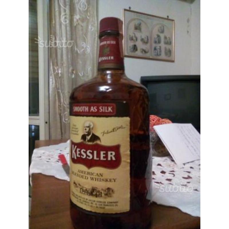 Whiskey kessler very rare and old